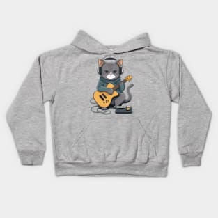 Hip hop cat Kids Hoodie